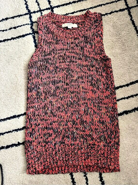 LOFT Multicolor Knit Tank Top Size XS
